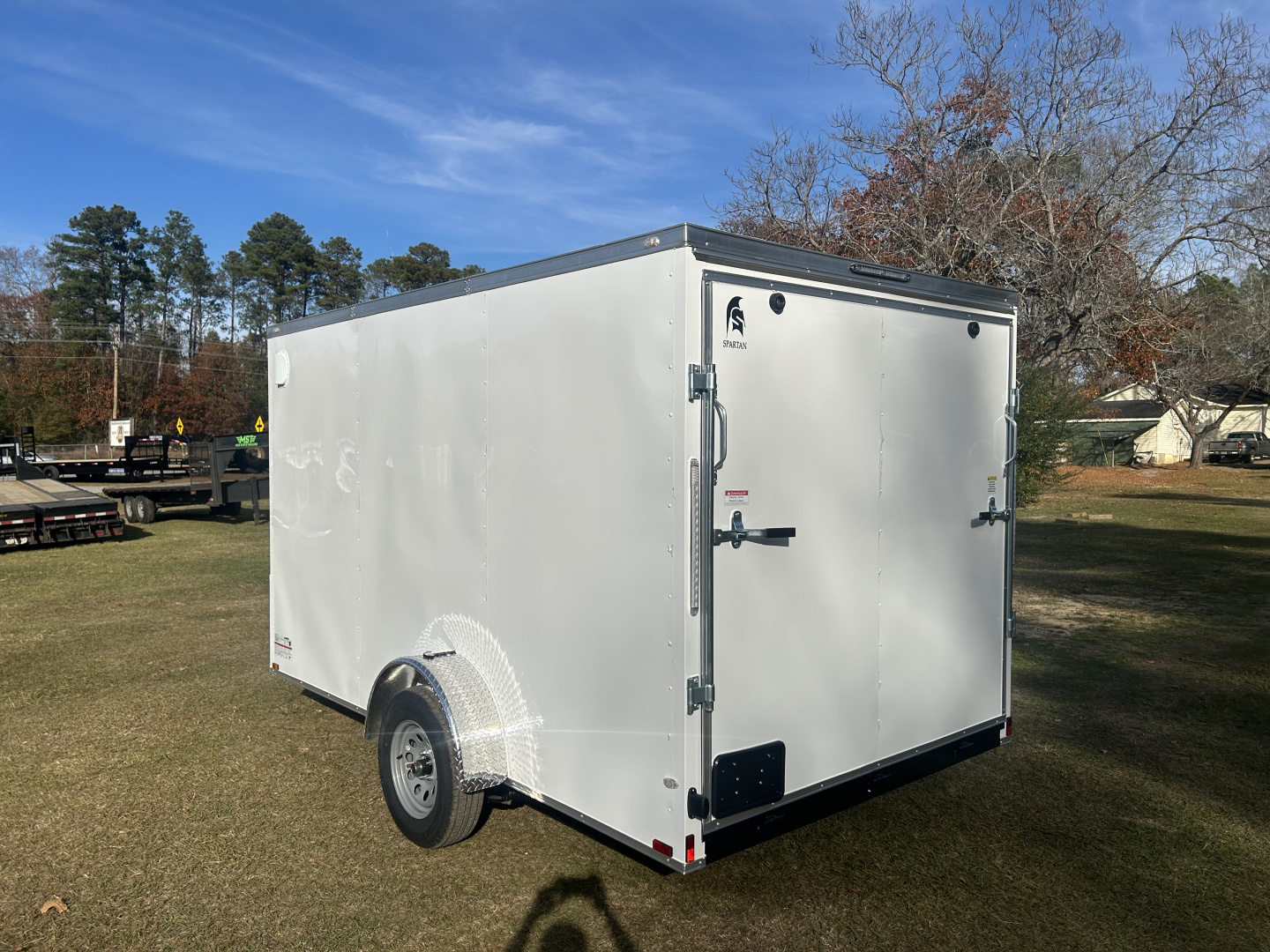 New 2026 Spartan Cargo 7x12SA Cargo / Enclosed Trailer