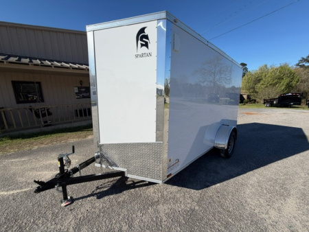 New 2026 Spartan Cargo 7x12SA Cargo / Enclosed Trailer