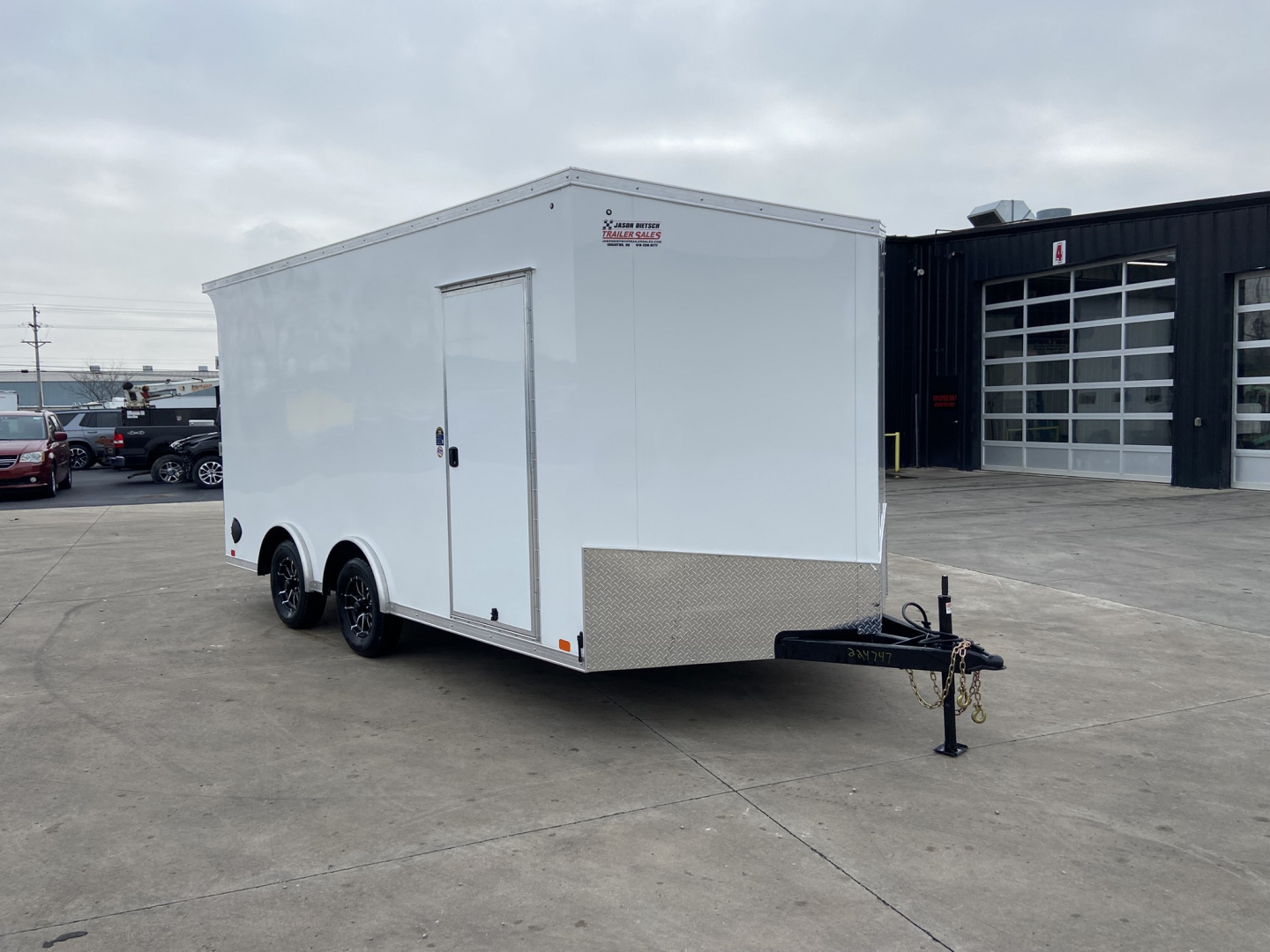 New 2026 United Trailers UJ Cargo / Enclosed Trailer 16'