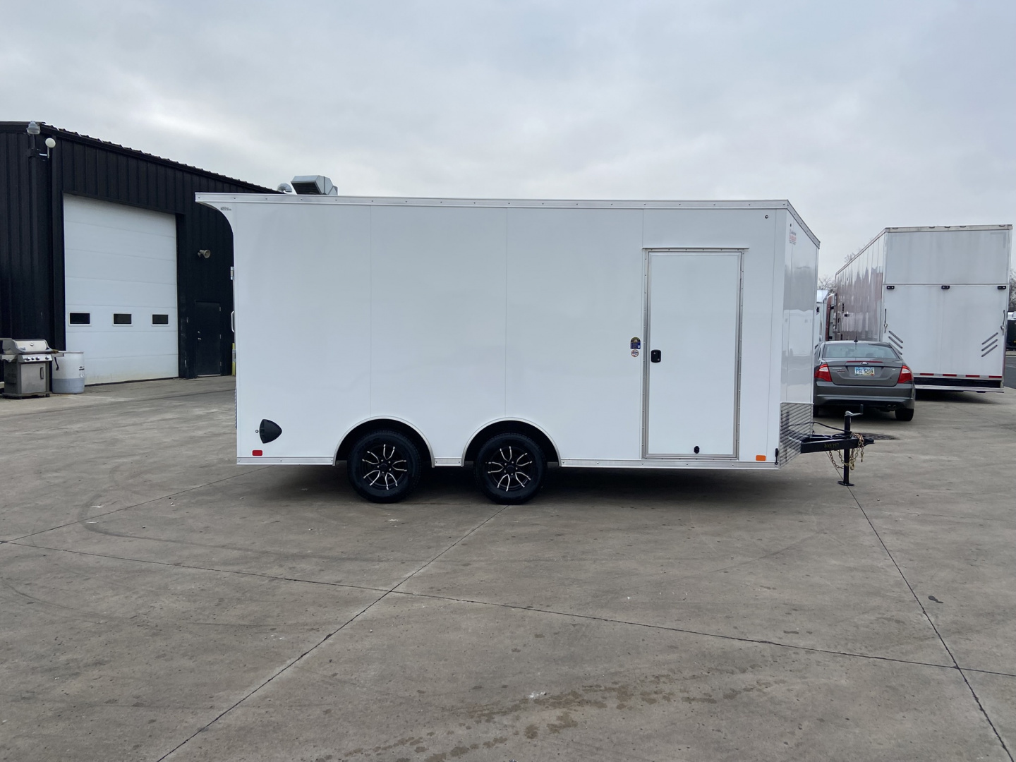 New 2026 United Trailers UJ Cargo / Enclosed Trailer 16'