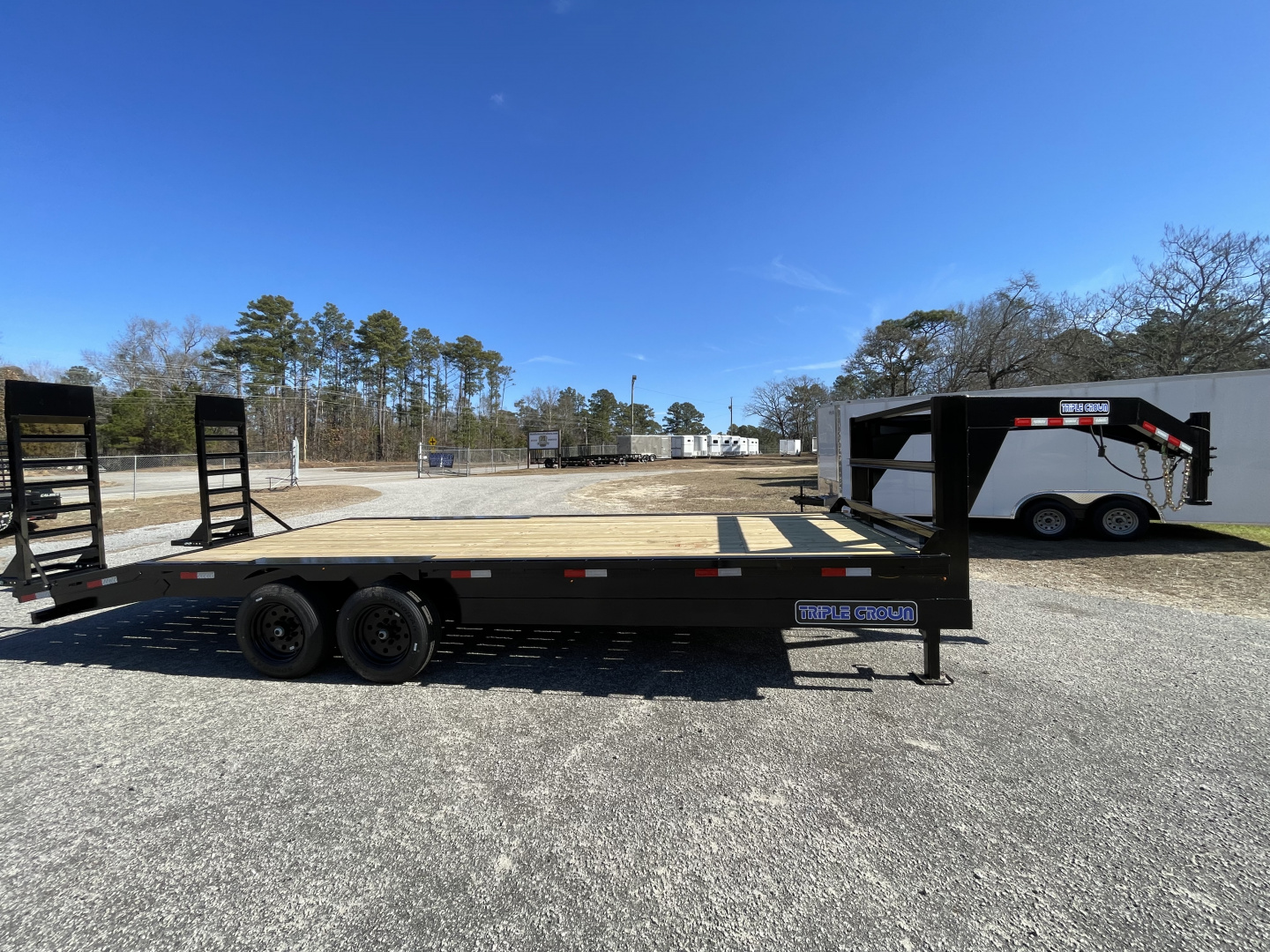 New 2026 Triple Crown Trailers 8X24GN16K Equipment Trailer