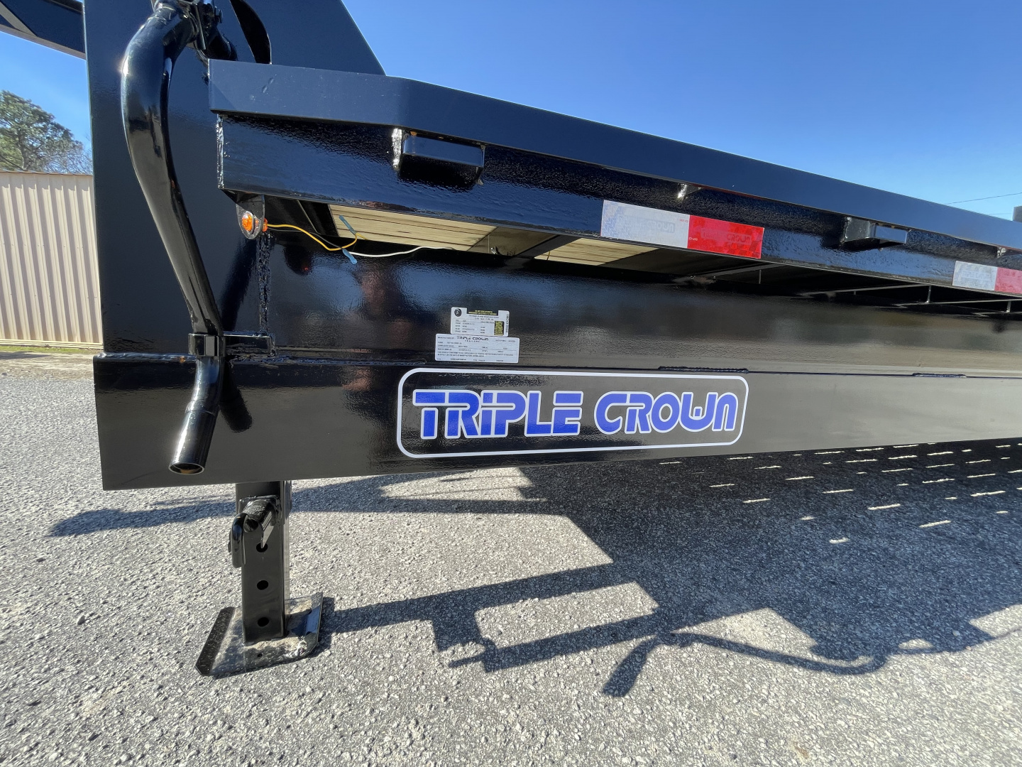 New 2026 Triple Crown Trailers 8X24GN16K Equipment Trailer