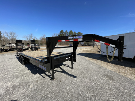 New 2026 Triple Crown Trailers 8X24GN16K Equipment Trailer