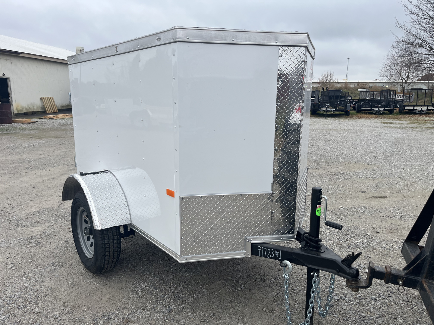 New 2026 Rock Solid Cargo 4'x6'x4' Cargo / Enclosed Trailer