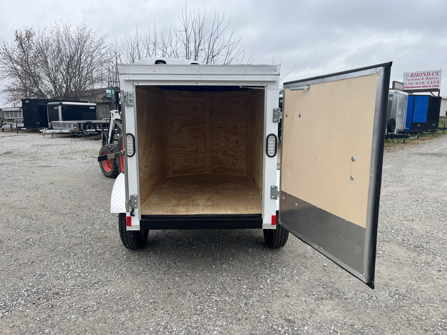 New 2026 Rock Solid Cargo 4'x6'x4' Cargo / Enclosed Trailer