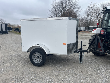 New 2026 Rock Solid Cargo 4'x6'x4' Cargo / Enclosed Trailer