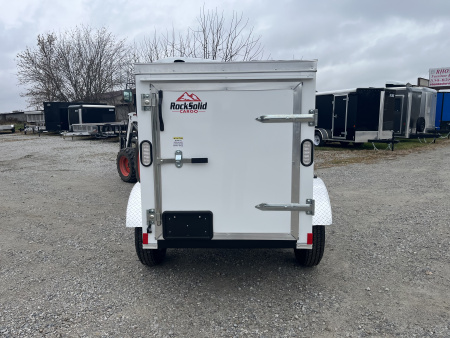 New 2026 Rock Solid Cargo 4'x6'x4' Cargo / Enclosed Trailer