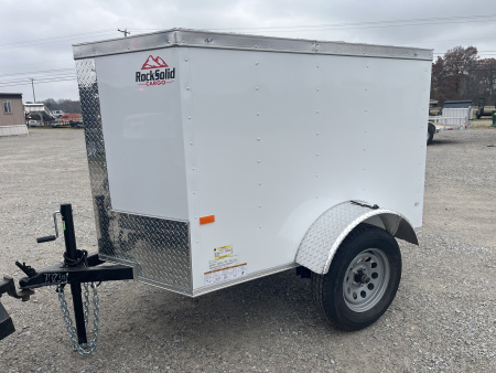New 2026 Rock Solid Cargo 4'x6'x4' Cargo / Enclosed Trailer