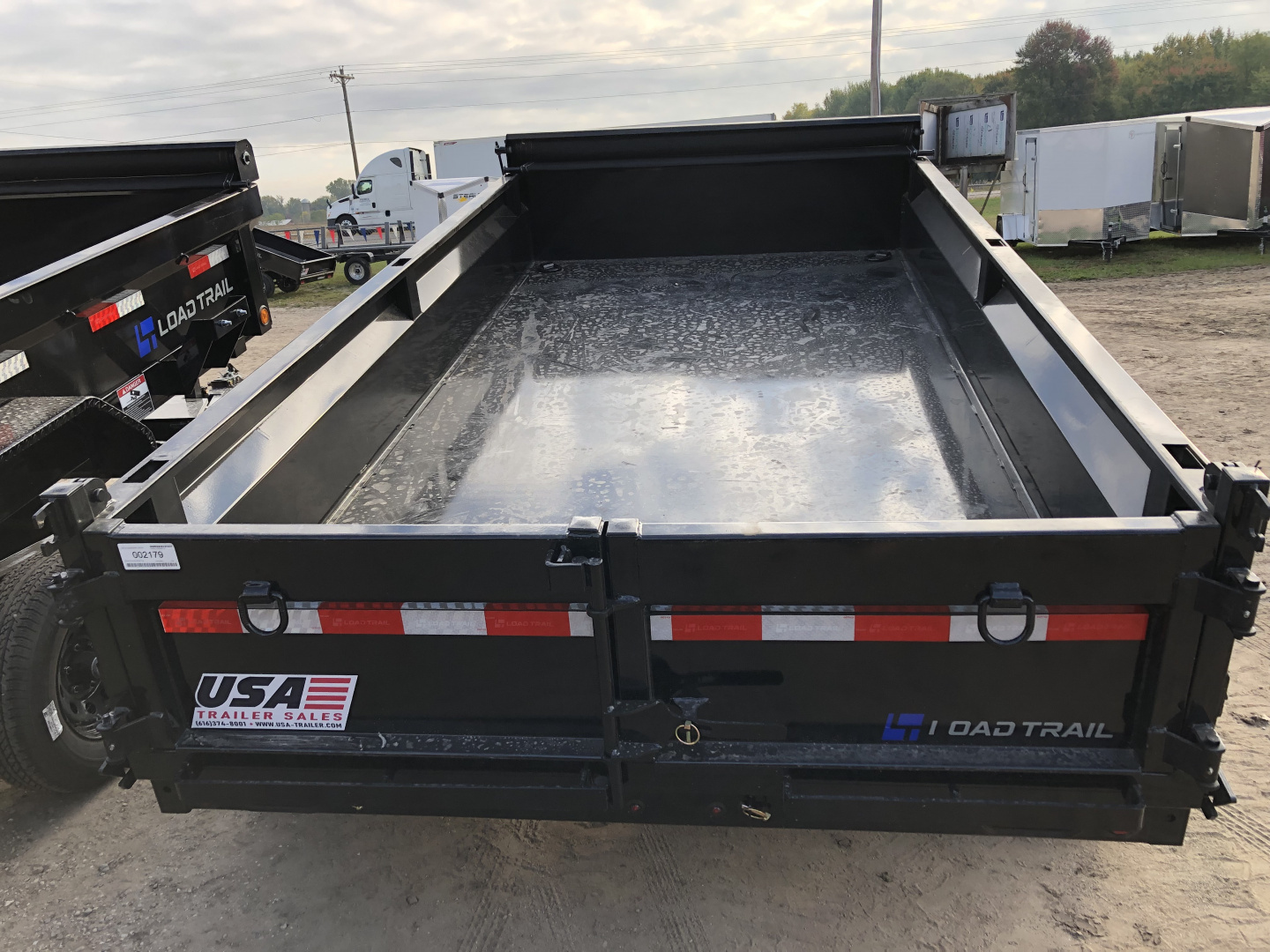 New 2026 Load Trail 6X12 10KW/ TARP KIT AND RAMPS Dump Trailer