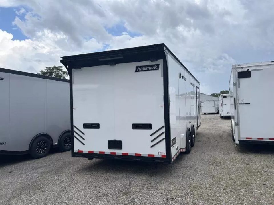 New 2026 Haulmark 28 FT EDGE RACE TRAILER TURBO II PACKAGE BLACK OUT TRIM