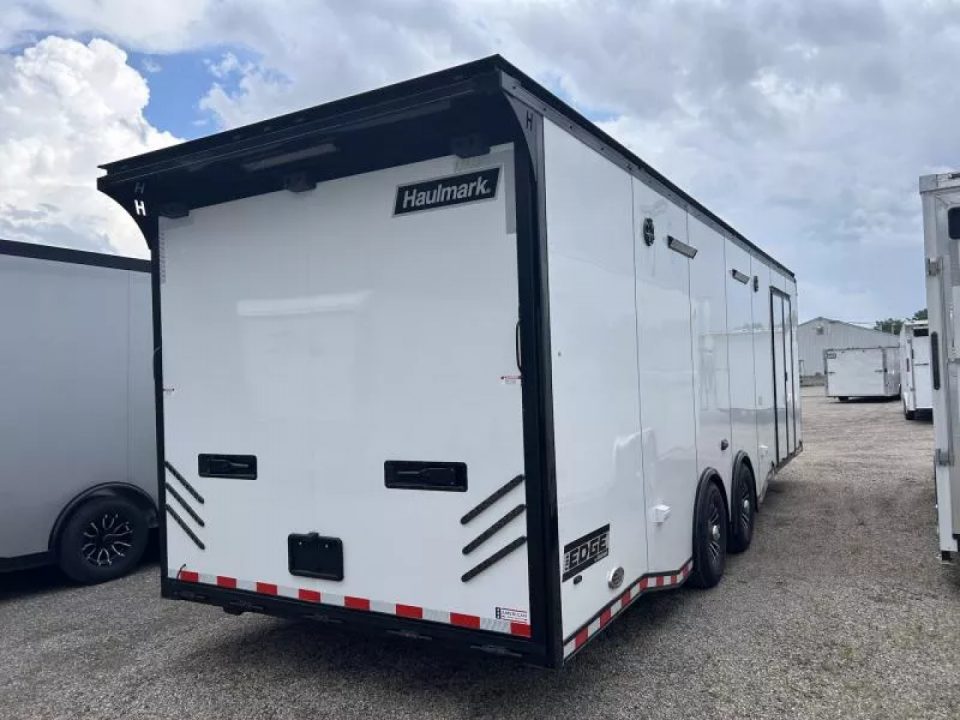 New 2026 Haulmark 28 FT EDGE RACE TRAILER TURBO II PACKAGE BLACK OUT TRIM