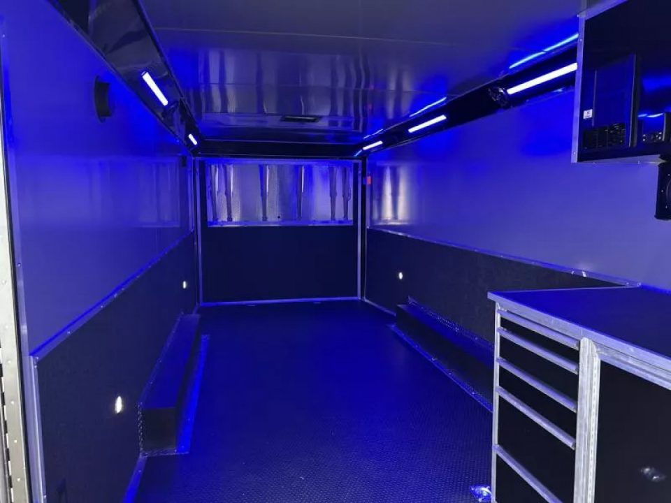 New 2026 Haulmark 28 FT EDGE RACE TRAILER TURBO II PACKAGE BLACK OUT TRIM