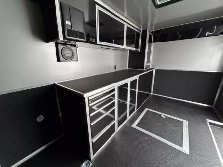 New 2026 Haulmark 28 FT EDGE RACE TRAILER TURBO II PACKAGE BLACK OUT TRIM