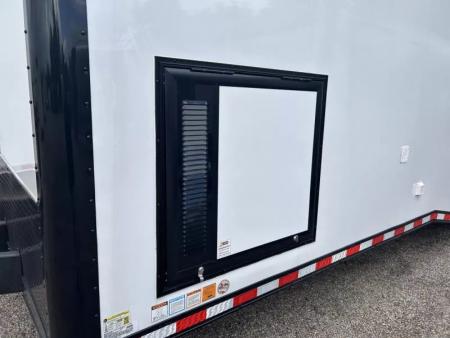 New 2026 Haulmark 28 FT EDGE RACE TRAILER TURBO II PACKAGE BLACK OUT TRIM