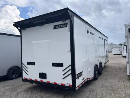 New 2026 Haulmark 28 FT EDGE RACE TRAILER TURBO II PACKAGE BLACK OUT TRIM
