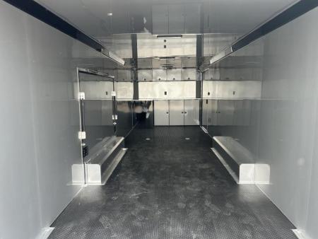 New 2023 ATC 8.5 X 28 FT CAR HAULER ROM500 WITH BLACK OUT KIT