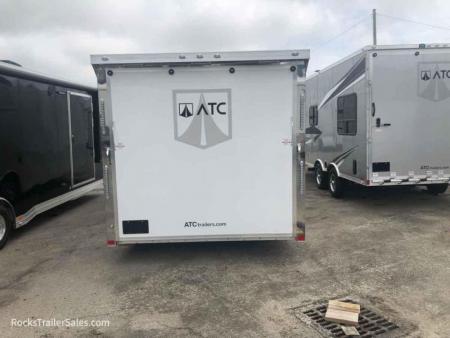New 2023 ATC 24 FT QUEST ENCLOSED CAR HAULER WITH ESCAPE DOOR AND AC