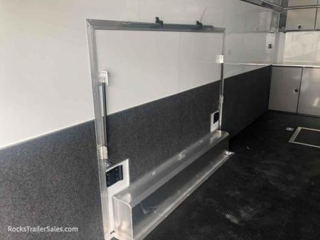 New 2023 ATC 24 FT QUEST ENCLOSED CAR HAULER WITH ESCAPE DOOR AND AC