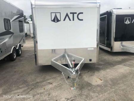 New 2023 ATC 24 FT QUEST ENCLOSED CAR HAULER WITH ESCAPE DOOR AND AC