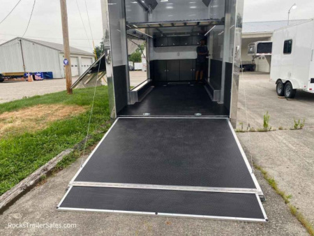 New 2024 ATC ROM 24 FT ENCLOSED STACKER TRAILER WITH ESCAPE DOOR
