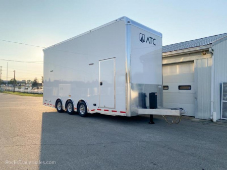 New 2024 ATC ROM 24 FT ENCLOSED STACKER TRAILER WITH ESCAPE DOOR