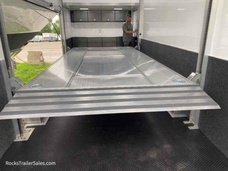 New 2024 ATC ROM 24 FT ENCLOSED STACKER TRAILER WITH ESCAPE DOOR