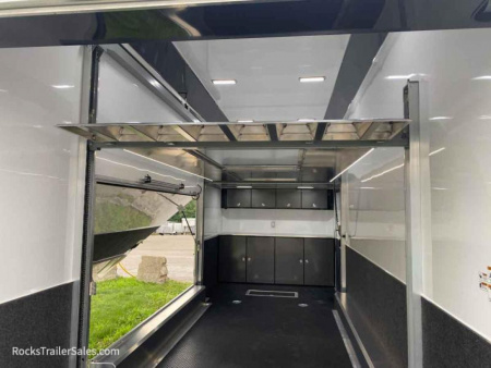 New 2024 ATC ROM 24 FT ENCLOSED STACKER TRAILER WITH ESCAPE DOOR