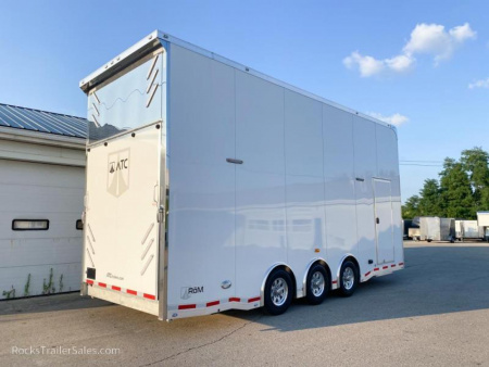 New 2024 ATC ROM 24 FT ENCLOSED STACKER TRAILER WITH ESCAPE DOOR