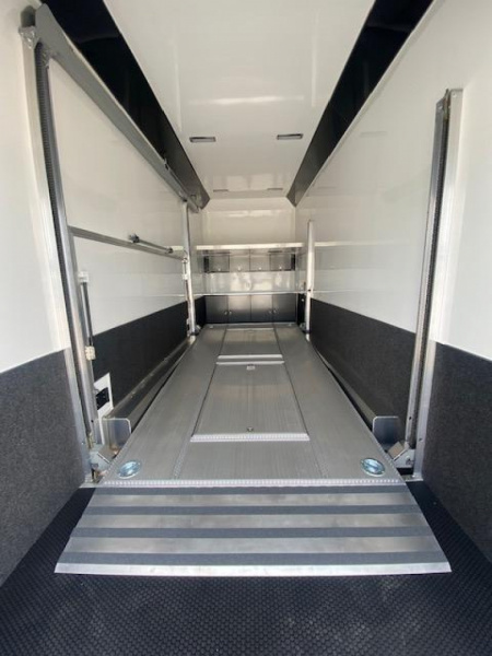 New 2024 ATC ROM 24 FT ENCLOSED STACKER TRAILER WITH ESCAPE DOOR