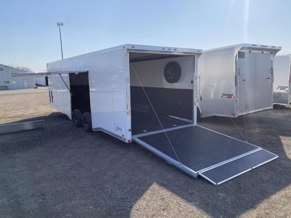 New 2025 ATC ROM 400 28 FT CAR HAULER WITH ESCAPE DOOR