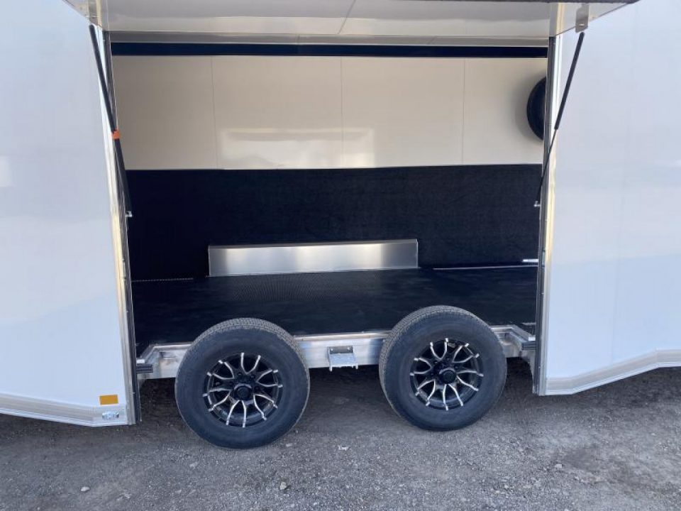 New 2025 ATC ROM 400 28 FT CAR HAULER WITH ESCAPE DOOR