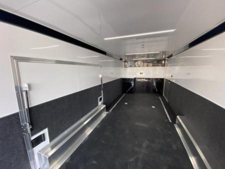 New 2025 ATC ROM 400 28 FT CAR HAULER WITH ESCAPE DOOR
