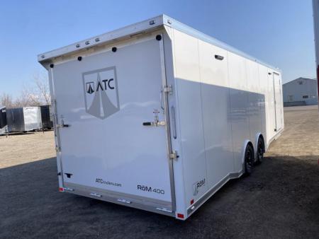 New 2025 ATC ROM 400 28 FT CAR HAULER WITH ESCAPE DOOR