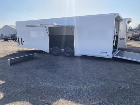 New 2025 ATC ROM 400 28 FT CAR HAULER WITH ESCAPE DOOR