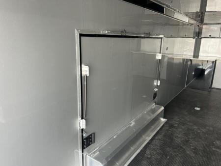 New 2023 ATC 8.5 X 28 FT CAR HAULER ROM500 WITH BLACK OUT KIT