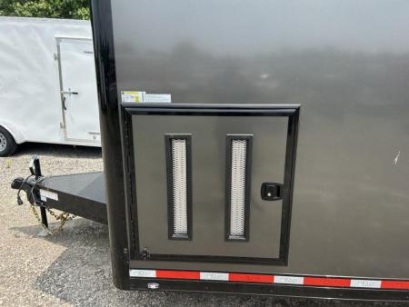 New 2023 ATC 8.5 X 28 FT CAR HAULER ROM500 WITH BLACK OUT KIT