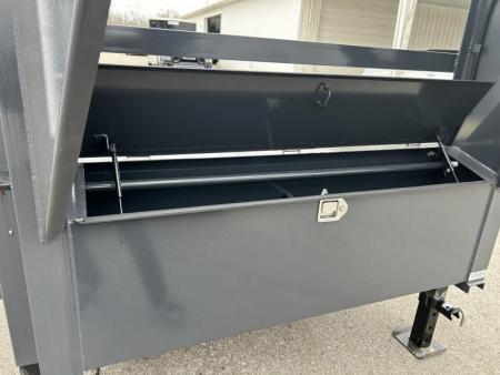 New 2024 Lamar Trailers 102 IN X 26 FT GOOSENECK DECK OVER TILT TRAILER 16K GVWR