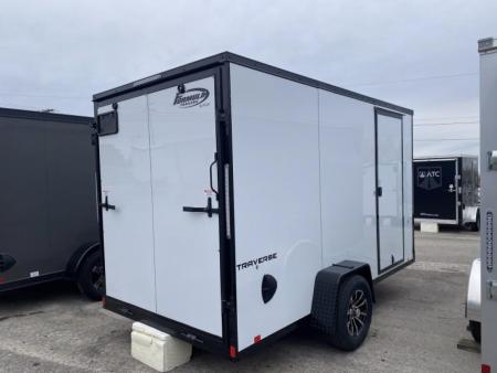 New 2025 Formula Trailers 6 X 12 FT TRAVERSE ENCLOSED CARGO TRAILER 6 FT 6 IN WITH RAMP DOOR