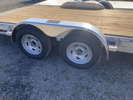 New 2025 Sport Haven 18 FT ALUMINUM CAR HAULER WOOD DECK 7K GVWR