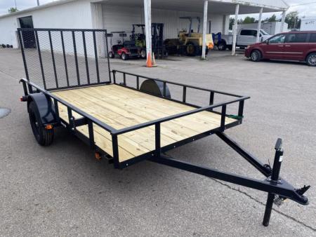 New 2024 Carry-On 6 X 12 FT UTILITY TRAILER WITH TUBE TOP RAIL