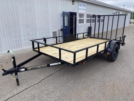 New 2024 Carry-On 6 X 12 FT UTILITY TRAILER WITH TUBE TOP RAIL