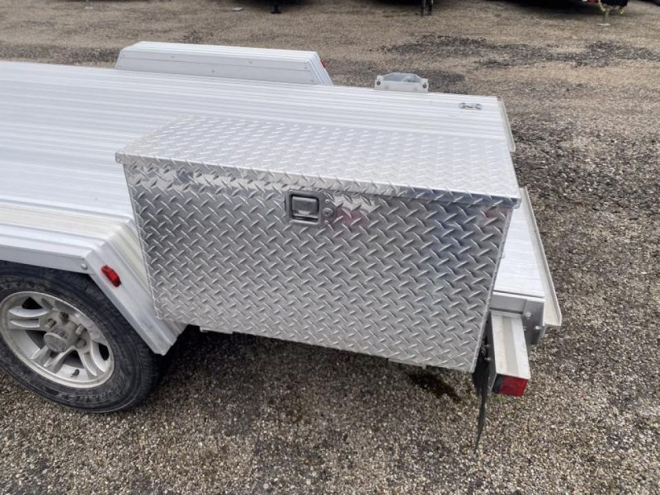 Used 2019 Trailex USED ALUMINUM TRAILEX TRAILER WITH ROCK GUARD AND WINCH