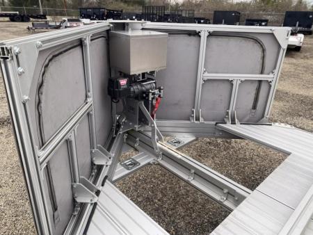 Used 2019 Trailex USED ALUMINUM TRAILEX TRAILER WITH ROCK GUARD AND WINCH