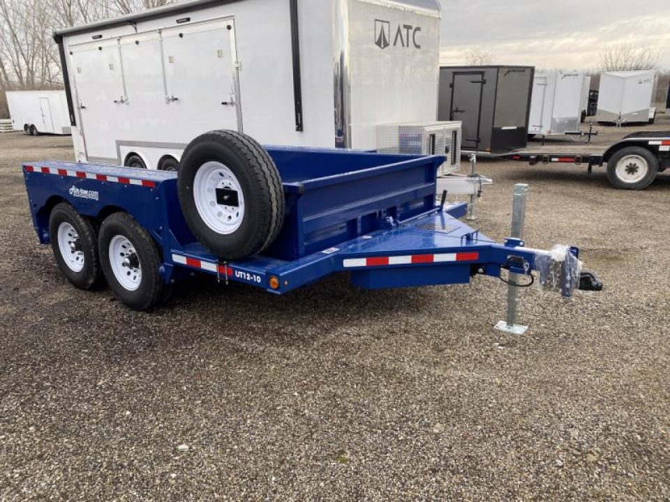 New 2024 Air Tow 6 FT 3 IN X 12 FT DROP DECK EQUIPMENT TRAILER
