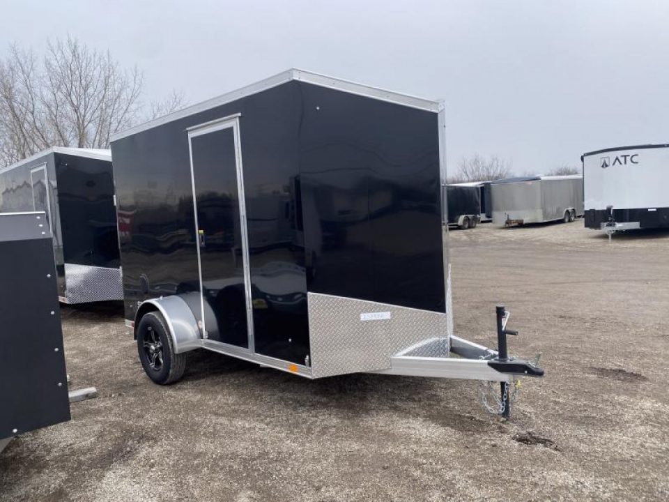New 2025 ATC 6 X 10 FT STO 300 ENCLOSED CARGO RAMP DOOR 6 FT 6 IN INTERIOR