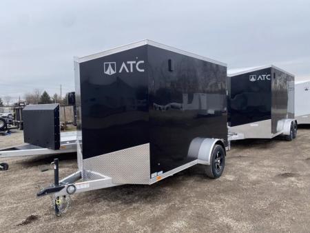 New 2025 ATC 6 X 10 FT STO 300 ENCLOSED CARGO RAMP DOOR 6 FT 6 IN INTERIOR