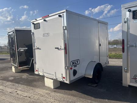 New 2025 E-Z Hauler 6 X 10 FT XLT ALUMINUM FRAME CARGO TRAILER RAMP DOOR 6 FT 6 IN INT