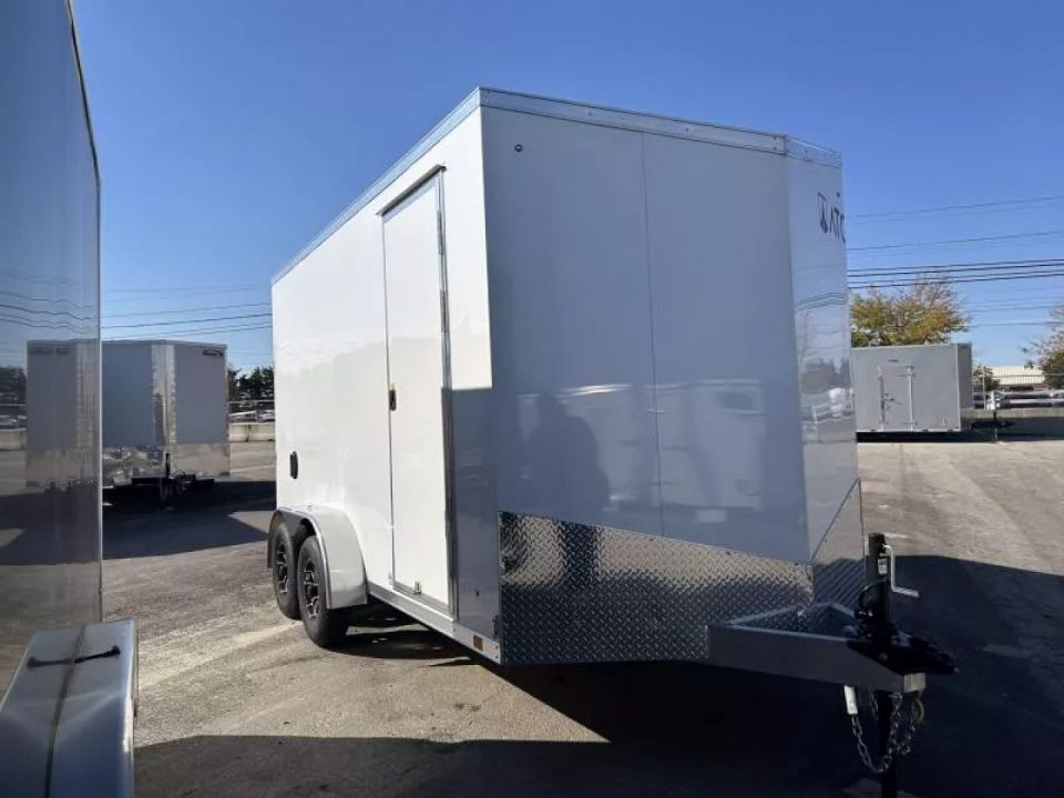 New 2026 ATC 7 X 14 FT ROM 400 ENCLOSED CARGO TRAILER WITH 7 FT INT HEIGHT