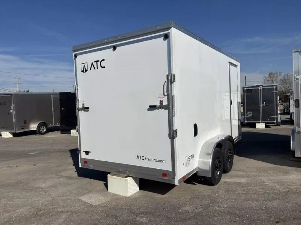 New 2026 ATC 7 X 14 FT ROM 400 ENCLOSED CARGO TRAILER WITH 7 FT INT HEIGHT