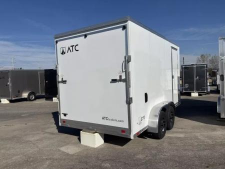 New 2026 ATC 7 X 14 FT ROM 400 ENCLOSED CARGO TRAILER WITH 7 FT INT HEIGHT